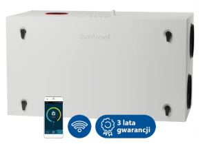 Centrala Komfovent Domekt-R-600-H-C6M 650 L/A wymiennik obrotowy standardowy, układ króćców poziomy