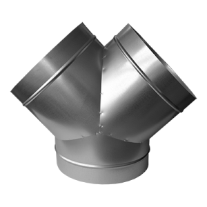 Trójnik kątowy typu "Y", fi 80-80mm