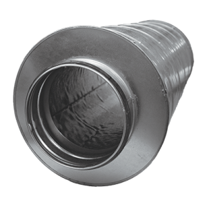 Tłumik kanałowy sztywny, fi: 100mm, dł: 60cm