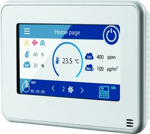 S25 - Sterownik S25 - rozbudowany, przewodowy, panel dotykowy